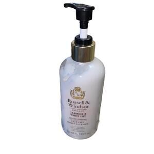 Russell & Windsor Jasmine White Lily Moisturizing luxury body Lotion 9.63 oz